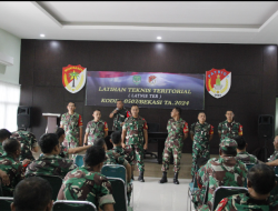 Guna Meningkatkan Profesionalisme Babinsa, Kodim 0507/Bekasi Gelar Latnister 2024