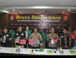 Ungkap 5,1 Kg Sabu, Polres Metro Jakarta Barat Amankan 5 orang, Salah Satunya Public Figur
