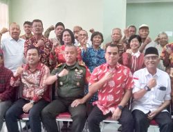 Jaga Kerukunan Jelang Pilkada Tahun 2024, Wadanramil 03/Teluk Pucung Ikuti Rakoord FKUB Tingkat Kecamatan Bekasi Timur
