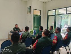 Bertugas Dengan Baik, Jaga Kesehatan Dan Hindari Judi Online Pesan Jam Komandan Oleh Danramil 05/Bantargebang