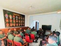 Jam Komandan Wadanramil 01/Kranji Sampaikan Atensi Komando Atas, Sanksi Tegas Judi Online Karena Itu Akan Menyengsarakan