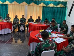Dandim 1710/Mimika Pimpin Sidang Jabatan Bintara Dan Tamtama Personel Kodim Triwulan III TA. 2024