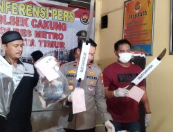 Polsek Cakung Tangkap Pelaku Pengeroyokan Ojek Online di Jalan Raya Pulogebang