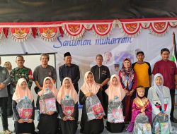 Wujud Keharmonisan Dengan Warga, Babinsa Koramil 01/Kranji Hadiri Santunan Anak Yatim Piatu Di Yayasan Cahaya Alam