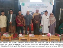 Yayasan Al-Muhajirin Bantar Gebang Gelar Acara Santunan Anak Yatim dan Dhuafa 