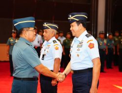 Irjen TNI Pimpin Serah Terima Jabatan Irben Itjen TNI