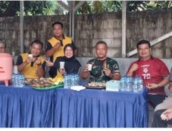 Perkuat Sinergitas 3 Pilar, Koramil 05/Bantargebang Laksanakan Olahraga Bersama