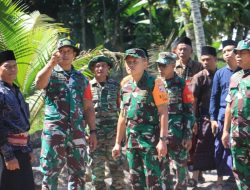 Lokasi TMMD 121 Kodim 1615/Lotim Dikunjungi Tim Wasev Kodam IX/Udayana