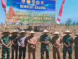 Wujudkan Kemanunggalan TNI Dengan Petani: TNI Launching Pupuk Organik Cair Berbahan Rumput Laut dan Bangun Metode Tani Lestari
