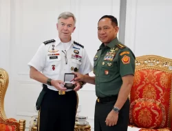 Panglima TNI Terima Kunjungan Dankoopsus Militer AS