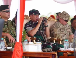 Panglima TNI Tinjau Penerjunan di Baturaja