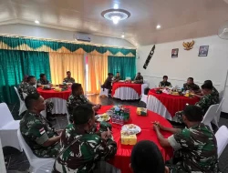 Jelang Purna Tugas Dandim, Kodim 1710/Mimika Terima Tim Verifikasi Dari Korem