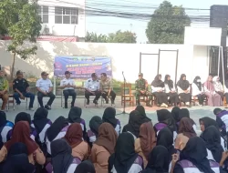 Peduli Terhadap Masa Depan Para Pelajar, Babinsa Jatibening Baru Bersama Tiga Pilar Lakukan Sosialisasi Anti Tawuran dan Narkoba