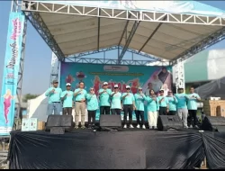 Bawaslu Kota Bekasi Gelar Giat Sosialisasi dan Senam Sportivitas Besama
