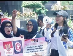 Artis Ulfa Bone Jadi Korlap Aksi Demontrasi Dukung KPK Berantas Kasus Dana Hibah DPRD Jatim 