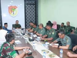 Danrem 051/Wkt Terima Paparan Kesiapan TMMD ke-122 Kodim 0507/Bekasi
