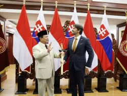 Menhan Prabowo Terima Kunjungan Kehormatan Menhan Slovakia