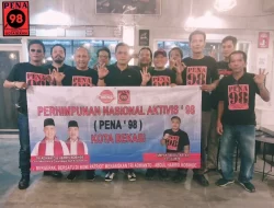 Aktivis 98 di PENA ’98 Kota Bekasi Deklarasi Dukung Tri – Harris