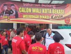 Relawan Go-Tri Mustikasari, Padurenan, dan Cimuning Deklarasikan Dukungan Untuk Calon Walikota Bekasi