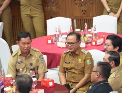 Pj. Wali Kota Bekasi Gani Muhamad Hadiri Penyambutan Mendagri dan 2 Wamendagri yang Baru