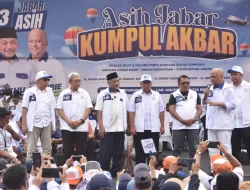 Pasangan Cagub dan Cawagub Jabar ASIH Nomor Urut 3 Gelar Kampanye Kumpul Akbar 