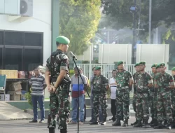 Siap Amankan Pilkada Serentak 2024, Dandim 0507/Bekasi Pimpin Apel Siaga