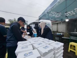 Food Truck PLN Hadir Ringankan Beban Pengungsi Desa Sukamaju