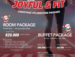 Hotel Santika Mega City Bekasi Sambut Natal 2024 dan Tahun Baru 2025 Promo Joyful Fit dan Sport Night Party