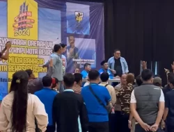 Musda KNPI Kota Bekasi Ke-7 Kembali Ricuh, Bendahara SAPMA PP Jadi Korban