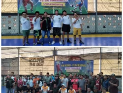 PLN UP 3 Bekasi dan UP 3 Cikarang Giat Acara Media Gathering, Menggelar Turnamen Futsal Piala PLN Bekasi Cikarang