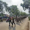 Satpol PP Kota Bekasi Laksanakan Apel Gabungan dan Pembinaan Fisik