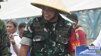 Sukseskan Program Ketahanan Pangan, Dandim 1710/Mimika Hadiri Kegiatan Senator Peduli Ketahanan Pangan