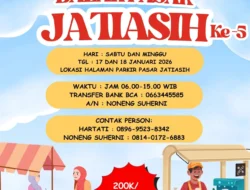 Pelopor UMKM Bergerak Helat Bazar Pasar ke 5 di Jatiasih ini Tanggalnya