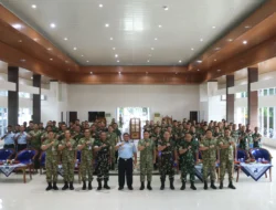 Lanud Sultan Hasanuddin Gelar Ceramah Lambangja Road to Zero Accident