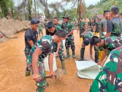 TNI Bergerak Cepat Pulihkan Akses dan Infrastruktur Pasca Banjir Bandang Susulan di Sumut