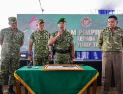 Pastikan Kesiapan Satuan, Wapang TNI Mendampingi Menhan RI Tinjau Yonif TP 848/SPC di Lampung