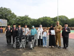 27 Unit Kelengkapan Disabilitas di Salurkan dan Wali Kota Galakkan Disiplin ASN