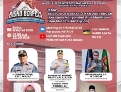 Pemkot Bekasi Gelar Dialog Interaktif “RIDHO BERPECI” Bahas Kesiapan Arus Mudik dan Libur Idul Fitri