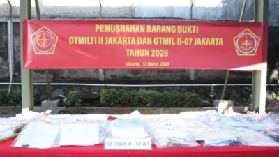 Pemusnahan Barang Bukti, Otmilti II Jakarta Tegaskan Komitmen Penegakan Hukum Transparan dan Akuntabel