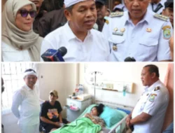 Wali Kota Bekasi Dampingi KDM Jenguk Korban, Pastikan Penanganan Maksimal di RS dan Tercover BPJS