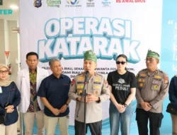 Kolaborasi Kemanusiaan, Polda Riau Bantu 310 Warga Ikut Operasi Katarak Gratis