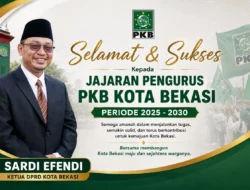 Sardi Efendi Ucapkan Selamat kepada Rizki Topananda dan Jajaran Pengurus DPC PKB Kota Bekasi Periode 2025–2030