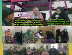 Lokakarya Mini Lintas Sektor Triwulan II: Puskesmas Karang Kitri Margahayu Kota Bekasi Perkuat Sinergi dan Gelar Skrining Kesehatan