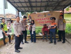 Polsek Rawalumbu Hadir di Tengah Masyarakat Melalui Program Jaga Jakarta On The Spot