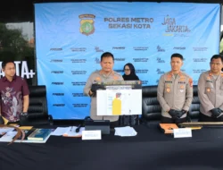 Tipu Nasabah Hingga Miliaran Rupiah, Mantan Pegawai Outsourcing Bank Diamankan Polres Metro Bekasi Kota