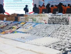 Polda Metro Jaya Ungkap 3.809 Kasus Narkoba, 17,45 Ton Barang Bukti Disita
