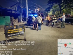 Polsek Bekasi Barat Gelar Razia Stasioner dan Patroli Jaga Jakarta On The Spot Antisipasi Kejahatan Jalanan