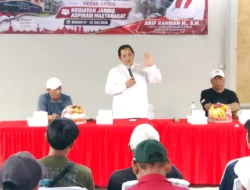 Reses di Medansatria, Arif Rahman Hakim Siap Kawal Pembangunan Lapangan, Kantor RW hingga Fasilitas Umum Warga