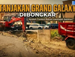 Pemkot Bekasi Ambil Tindakan, Jalan Grand Galaxy yang Terlalu Curam Dibongkar