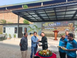 Perwakilan Kapolsek Bantargebang Hadiri Pembukaan GS Cafe Yonarmed 7/155 GS Biringgalih di Cikiwul